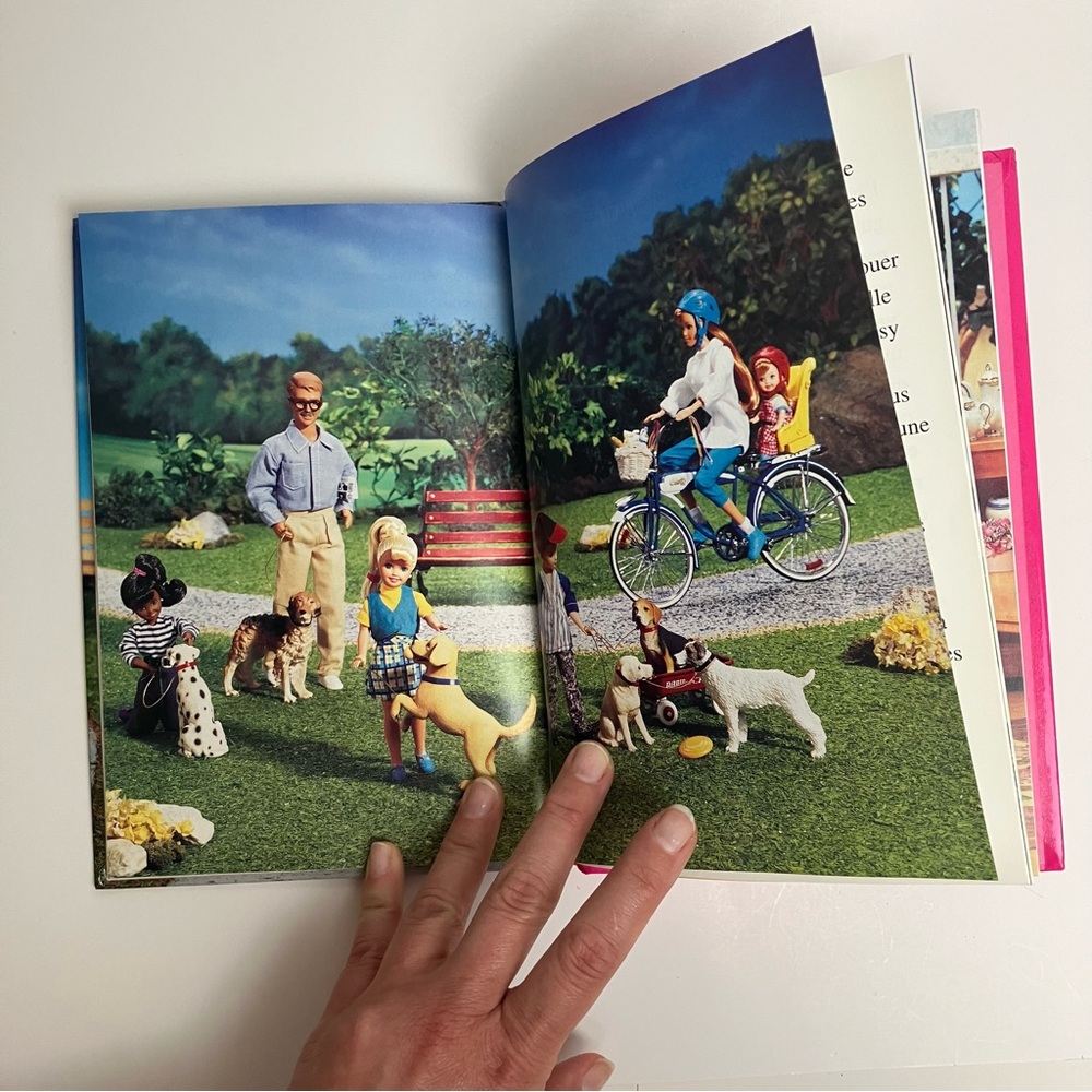 90s Vintage Barbie French Childrens Book "Mon meilleur ami" Livre 1999 Mattel - Picture 8 of 11